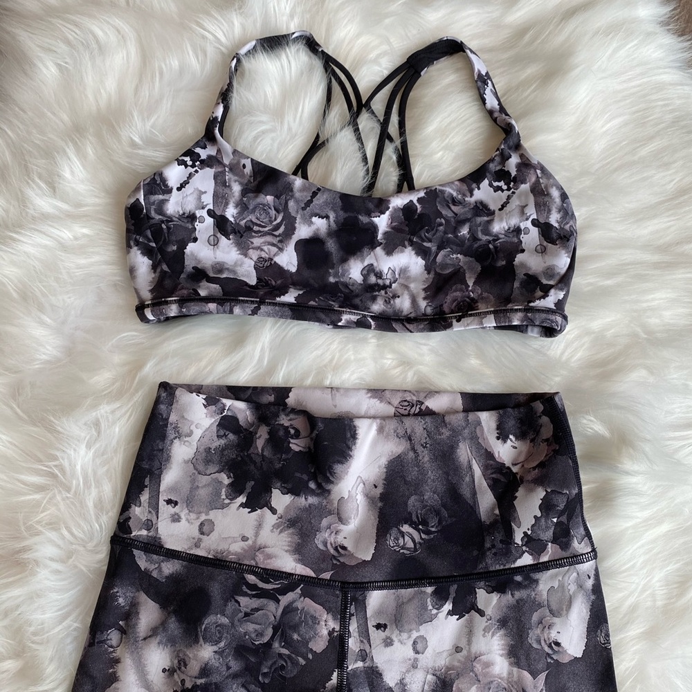 Lululemon High Times (Peek) + Free to be Zen Bra